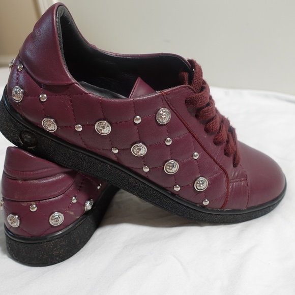 Versace Versus Velvet Tennis Shoes 6